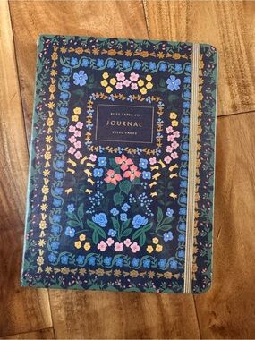 Rifle Paper Co. Floral Wildwood Hardcover Journal - Navy w Pen